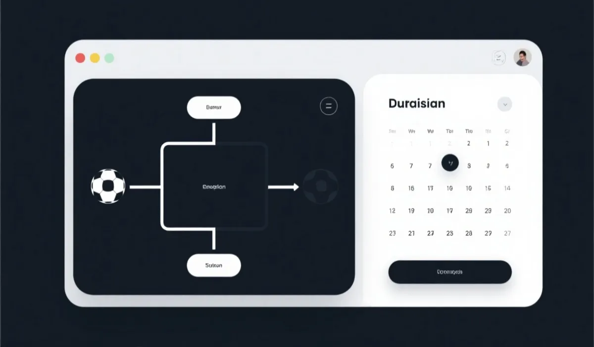 赛程与淘汰赛阶段示意图