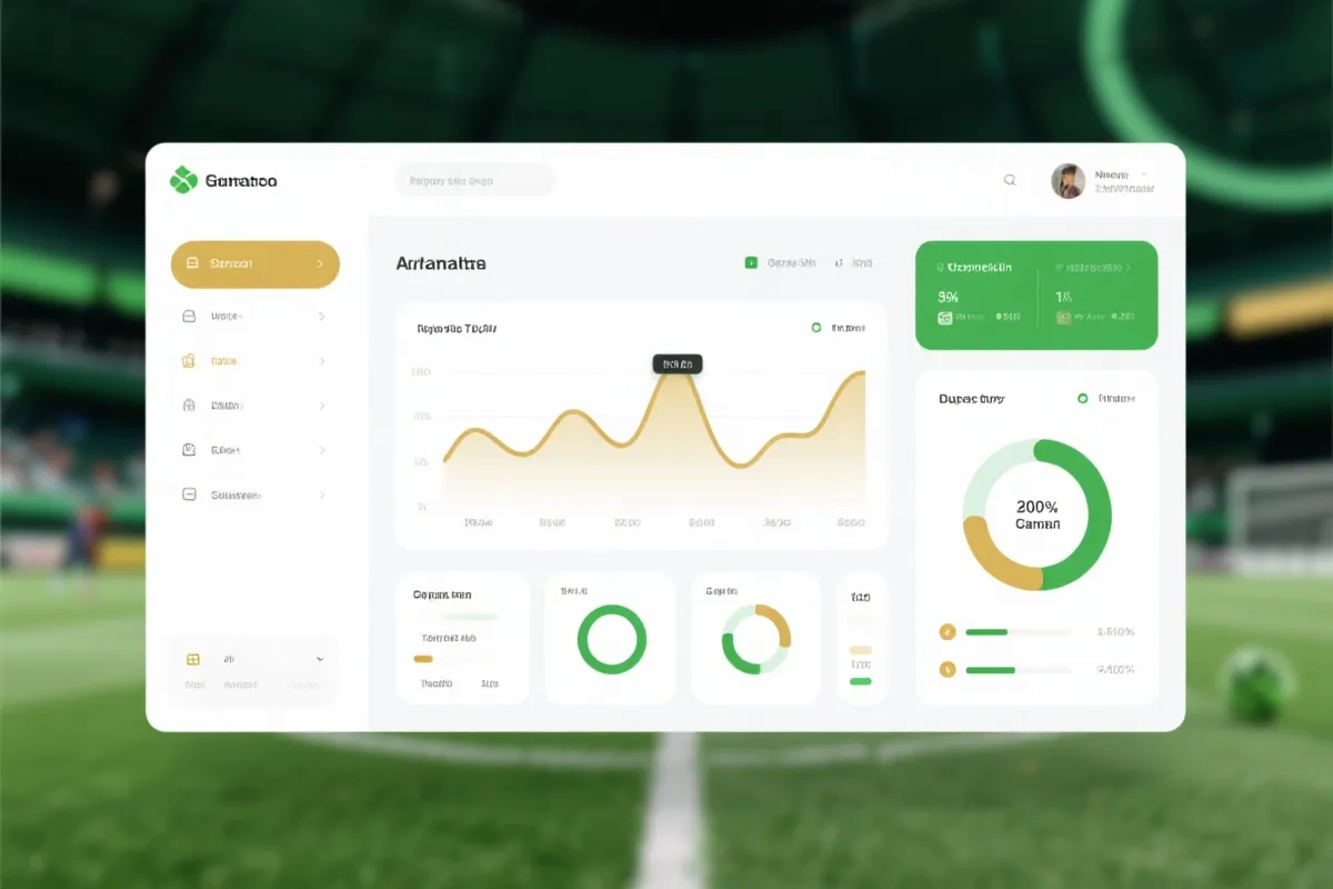 平台数据看板示意图