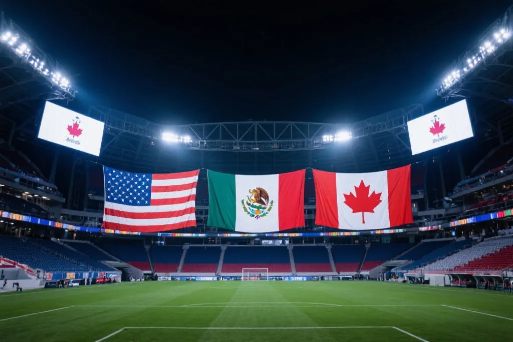 美加墨三国联合举办2026世界杯